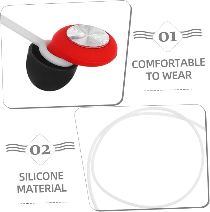 FRCOLOR Reusable Silicone Ergonomic Noise Reduction Hearing Protection for Sleeping Studying Travel Soundproof Earbuds for Focus and Noise Cancelling