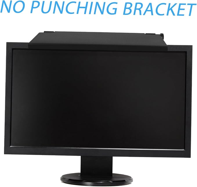 NUOBESTY Computer Monitor Screen Top Holder Shelf Easy to Install Router Organizer and Tv Storage Rack for Tidy Spaces No Tools Required for Use
