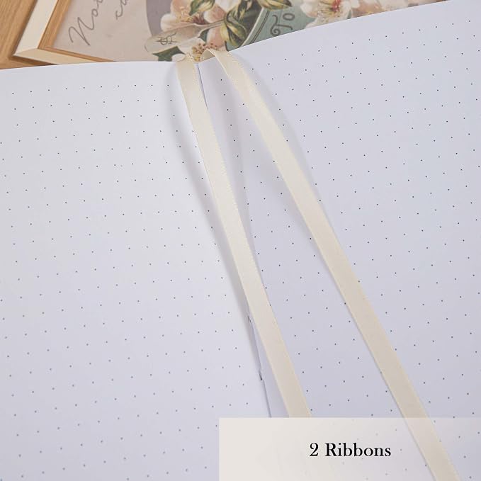 MGGAO Bullet Dotted Journal, No Bleed Thick 160gsm Dotted Journal, A5 Dot Notebook, 5.8 X 8.2 IN, Hardcover Notebooks for Personal Organizers
