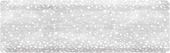 House of Noa Nama Standing Mat – Anti-Fatigue Kitchen Mats for Floor, Cushioned & Non-Slip Kitchen Comfort Mat for Standing, Thick Foam Anti-Fatigue Mat for Kitchen & Workspaces, Fawn Silver 22" x 72"
