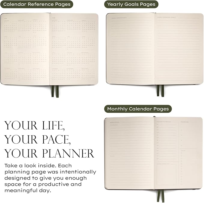 Anecdote 2026-2027 Planner: A Monthly, Weekly & Daily Planner with Calendar | 8.5" x 5.2" | Hardcover To-Do List Organizer, Planning Your Success, Start Anytime, Achieve Productivity Goals (Tie Dye)