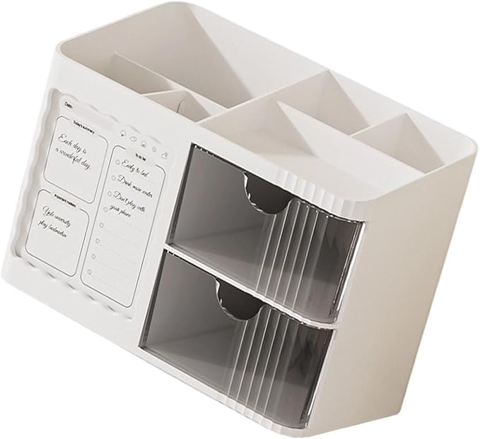 Stylish Desk Storage with Multiple Compartments for Keeping Supplies in Order Ideal for Work or Study Minimalist Desk Planner