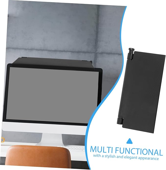 ARTIBETTER Sturdy Tv Top Shelf Monitor Stand Organizer for Router and Remote Control Storage Floating Screen Rack for Office and Living Sleek Modern Computer Screen Holder Rack