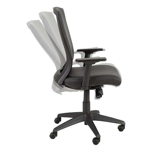 Norwood Commercial Furniture Contemporary Premium High Back Fully-Adjustable Executive Office Desk Task Chair for Home, Office, Classroom - Black (NOR-IAH3060BLK-SO)