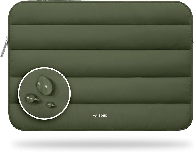 Vandel The Original Puffy Laptop Sleeve Case, 13-14 inch Laptop Sleeve Bag Case 13.3 Inch, Compatible with MacBook Air 13, Pro 14/13 iPad Pro 12.9, HP Dell ASUS, Computer Bag Cover