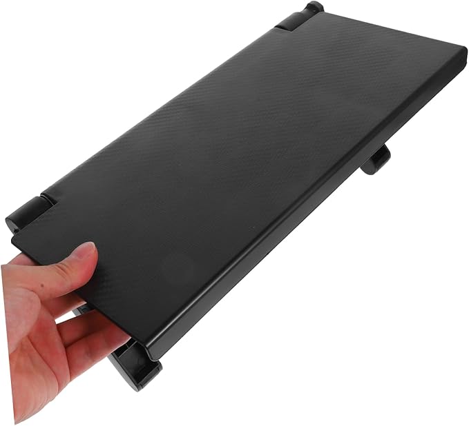 ARTIBETTER Sturdy Tv Top Shelf Monitor Stand Organizer for Router and Remote Control Storage Floating Screen Rack for Office and Living Sleek Modern Computer Screen Holder Rack