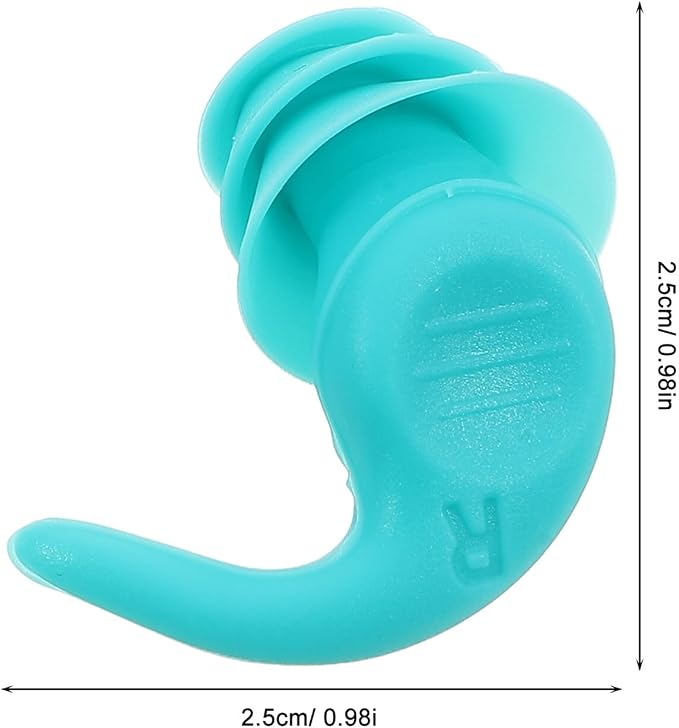 Ciieeo Noise Reduction and Studying, Reusable Silicone Carrying Case, Left Right Ear Pair for Snoring, Concerts, and Industrial Noise Protection