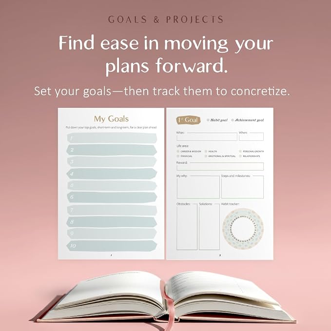 The ADHD Planner for Adults - Undated Daily & Weekly ADHD Journal for Disorganized People, 90 Days - Habit Tracker, Record Emotions & Mood - Academic Goals - Structure & Focus for Adults Brains