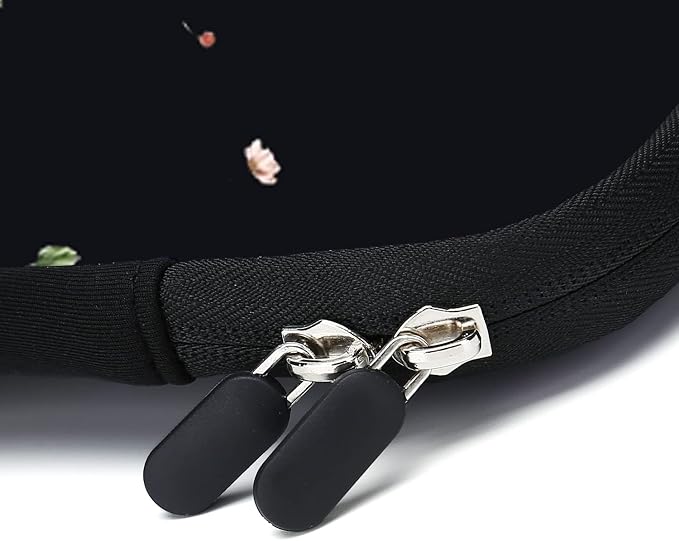 15.6" Laptop Sleeve 14" 15" 15.4" Chromebook Case Ultrabook Case Notebook Sleeves PC Messenger Bag (Flowers)