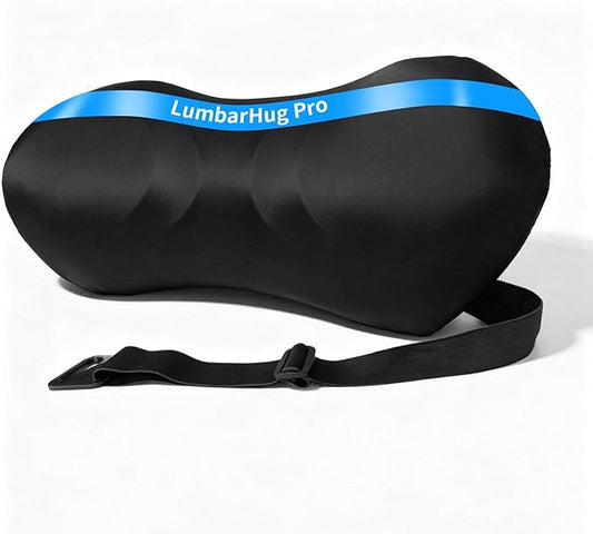 Lumbar Support Pillow for Office Chair - Lumbar Pillow for Car - Ergonomic Lumbar Support Pillow for Car Back Support Cushion
