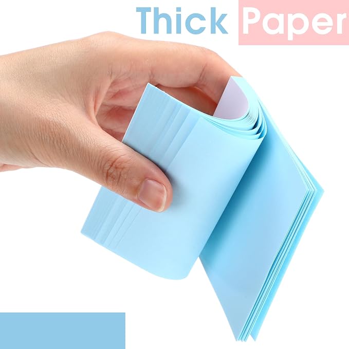 Thenshop 12 Pads Earth Tone Sticky Notes 3''x3'', Self Stick Notes Pads Earth Tone Office Supplies, Vintage Aesthetic School Accessories 50 Sheets/pad