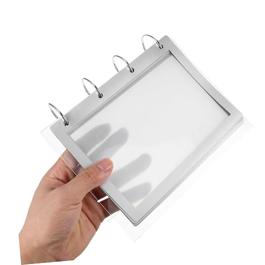 Flip Chart Stand Acrylic Material V-Shaped Design for Easy Flipping Multi-Page Document Stand for Menus Drink Lists Calendars Stable and Low Maintenance