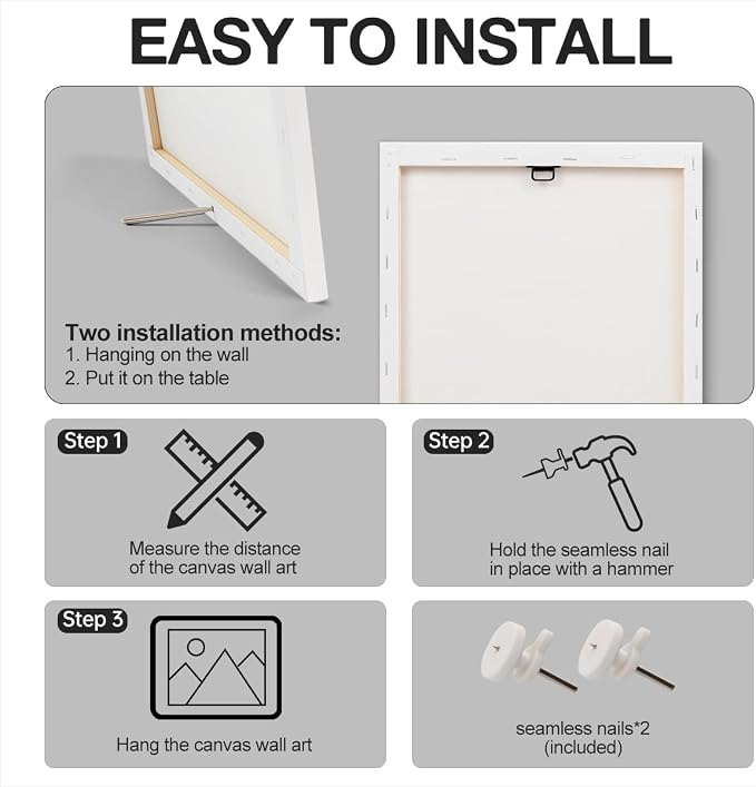 Sea Turtle Wall Art Decor Inspirational Wall Decor Posters Beach Themed Decoration for Bathroom Bedroom Living Room Home Office, Sea Turtle Gifts for Turtles Lovers (11.5 X 15 Inches, Framed)