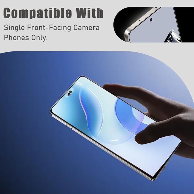Front Camera Cover Compatible for Smartphones,Webcam Cover Compatible for Pixel/Galaxy/iPad,Protect Privacy and Security,Camera Slide Protection,2 Pack-Black