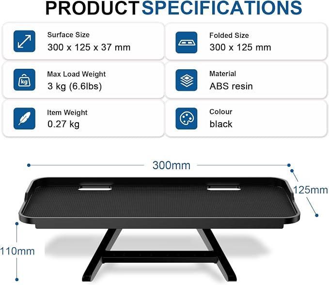QAQMILI TV Top Shelf, Adjustable Computer Monitor Shelf, Screen Top Speaker Mount Storage Bracket for WiFi Router, Media Box, Game Console, Remote Controls, Cable Box, Cell Phone, Plants