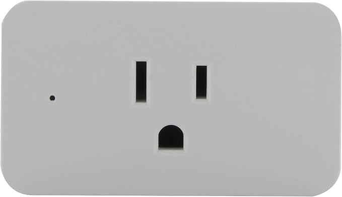 Satco S11266 Starfish On/Off WiFi Smart Plug Outlet, Works with Siri, Alexa, Google Assistant, SmartThings, White
