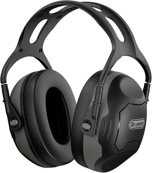 Noise Reduction Ear Muffs, Ear Protection Noise Cancelling Headphones for Adults, Kids Autism Sensory, NRR28dB Hearing Protection Earmuffs for Shooting Gun Range, Mowing, Concerts