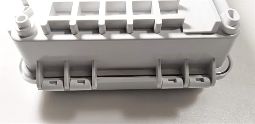 Heavy Duty Weather Proof Multi Purpose Enclosure Amphenol Broadband 9 x 9 x 4 (Interior approx. 8 x 8 x 3-1/2)