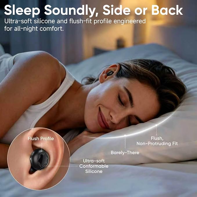 Adjustable Ear Plugs with 3 Noise Relief Modes, Earplugs are Perfect for Focused Work, Sleep, Socializing, Travel and Daily Use, Enabling Multi-Scenario Usage, Reusable Earplugs 14-31 dB Reduction.