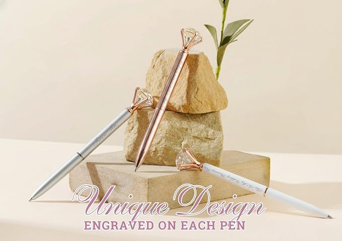 InnoBeta Engagement Gifts, Wedding Planning gifts Ballpoint Pen Set of 3