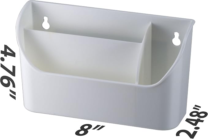 Officemate Magnet Plus Magnetic Organizer, White (92550)