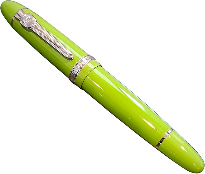 JH159 Rollerball and Ballpoint Pens (Green+Silver Clip)