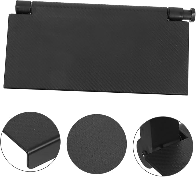 Uonlytech Sturdy Tv Top Shelf Monitor Top Storage Rack with Floating Design for Router and Remote Organization Sleek Desktop Stand for Living and Office Easy to Install Monitor Shelf