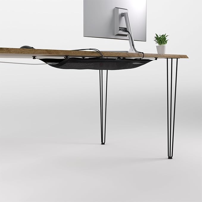 Cable Management net - Under Desk Cable Management Tray - Cable net - Wire Management Under Desk - Cord Organizer