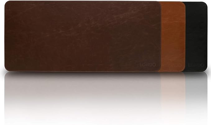 Londo Leather Extended Mouse Pad – Large Desk Mat for Office & Gaming, Smooth Writing Surface, Non-Slip Base, Durable & Stylish Workspace Accessory