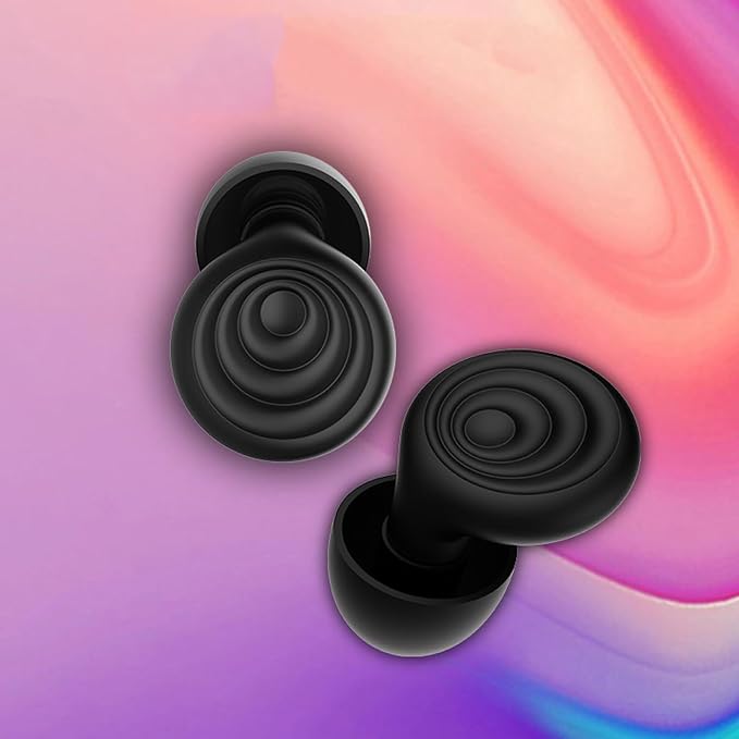 Multipurpose Silicone Ear Plugs with Advanced Noise Reduction Enhancing Focuses by Minimizing Distractions 1 Pair Work Ear Plugs for Offices