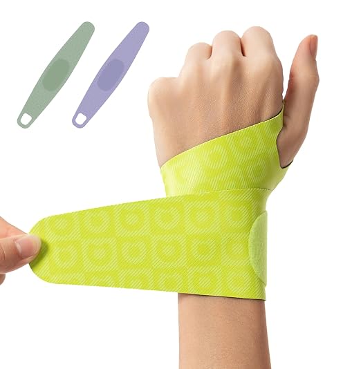 aoFIT Adjustable Wrist Brace for Pain Relief, Carpal Tunnel & Tendonitis Support – Ergonomic Compression, Breathable & Anti-Slip Design, Fits Left & Right Hand, Ideal for Sports, Gaming & Office Use