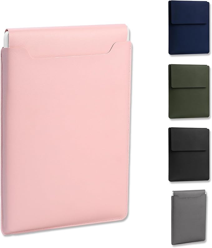 13.3-14 Inch Laptop Sleeve - Thin & Padded Case Compatible with 14" (2022), 13.3" (2015) Models | Portable Pink Protective Sleeve (Pink, 13.3-14 Inch)