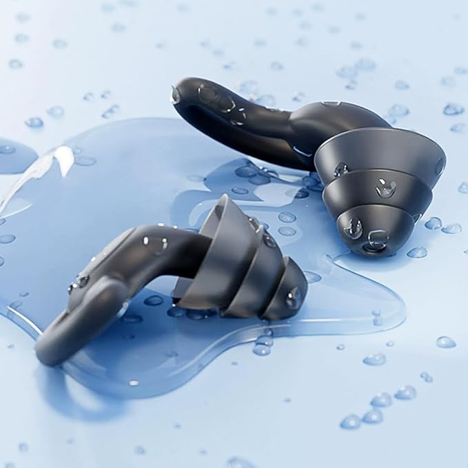 jojofuny 2pcs Noise Dampening Silicone and Work Noise Blocking Soft for Enhanced Focus and Relaxation Comfortable Reusable Hearing Protection for Study and Rest