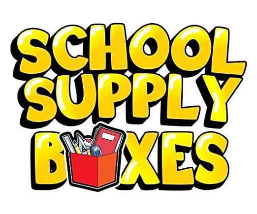 Back to School Supply Box (Pallet - 180 Boxes) - Grades K-5 Back to School Supplies - 32 Piece Kit Includes Markers, Crayons, Pencils, Scissors, Folders, Glue Sticks, Notebook, and Composition Book