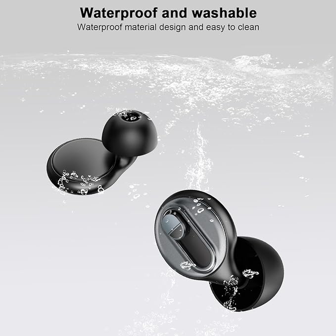 Adjustable Ear Plugs-2, 17-35dB Noise Reduction Hearing Protection EarPlugs, Reusable Silicone Earplug for Sleep/Focus/Travel/Concerts, 7 Pairs of XS/S/M/L Single/Double Eartips with Magnetic Case