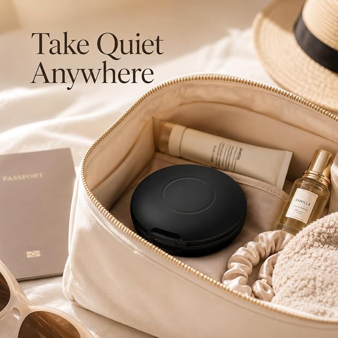 45dB Ear Plugs for Sleeping, Soft Silicone for Side Sleepers, 4 Sizes | Reusable soft silicone with XS/S/M/L sizes for side sleepers, concerts, flights and hotels; carrying case included.