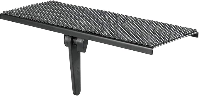 Mount Plus MP-05-01 Top Shelf TV Mounting Bracket 12-inch Wide Platform | Holds Speaker, Streaming Device | Made for Apple TV and Remote Control (1 Pack)