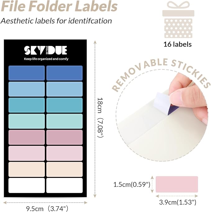 SKYDUE Accordion File Organizer, Expanding File Folder with 8 Pockets, Portable Document Paper Organizer, Letter/A4 Size Filing Folder，School Office Supplies Hospital Bag Essentials Cream