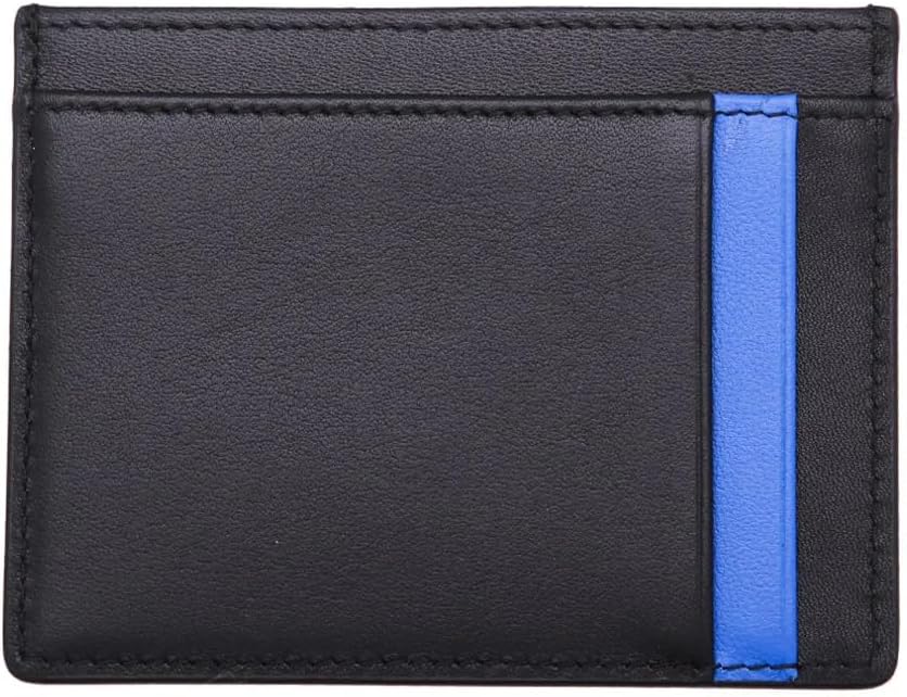 Piguet Genève – Luxury Fountain or Rollerball Pen Business Gift Set with Genuine Leather Card Holder, Premium Office Executive Gift (Fountain Pen, Océan Bleu Set)
