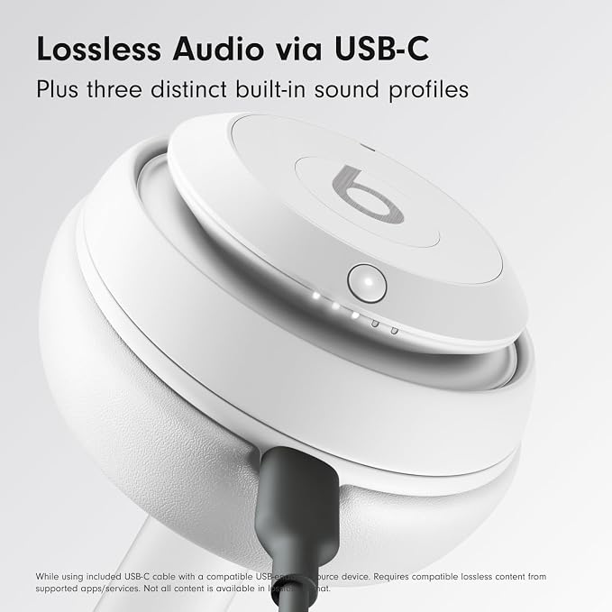 Beats Studio Pro with AppleCare+ for Headphones (2 Years) - Matte White