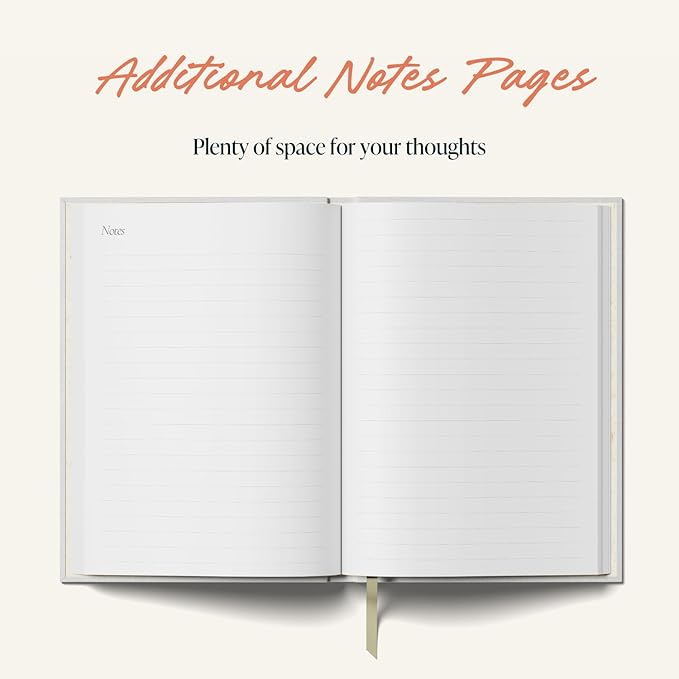 Yop & Tom Undated Daily Planner - Productivity Planner - Weekly and Daily Organizer with Time Slots - Purple & Orange