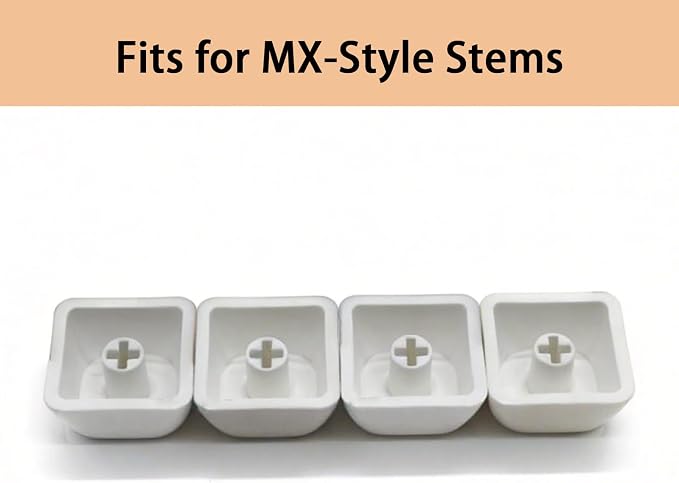 Artisan Keycaps, 4 Keys Cute Cat Custom Cover Caps for MX Mechanical Keyboard, Resin Handmade 1U Replacement for Esc Del Arrow Key - Cat Set