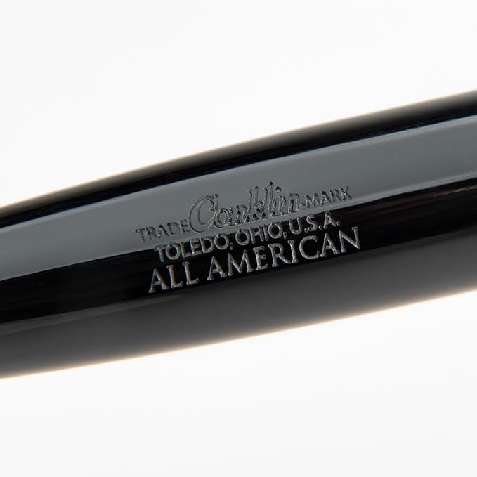 Conklin All American Gel Pen Raven Black | Luxury Gel Pen with Refillable Ink | Bold Design, Smooth Writing, Premium Quality
