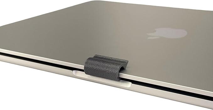 Webcam Cover Slide for Laptop, Made in the USA, Thin, Flexible, Push-On Camera Cover for MacBook, PC & Chromebook, No Adhesive, No Residue, 6 Pack