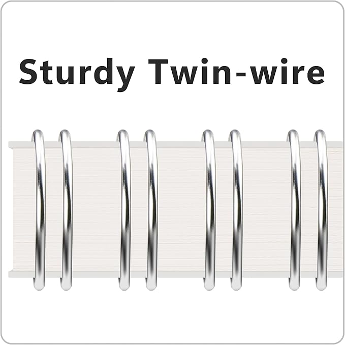 RETTACY Blank Journal Notebook, 2-Pack, 160 Pages per Pack, B5 Medium Size (7.6'' × 10''), 100 GSM Thick Paper, Spiral-bound, Flexible Plastic Cover, for Sketching, Drawing, Painting