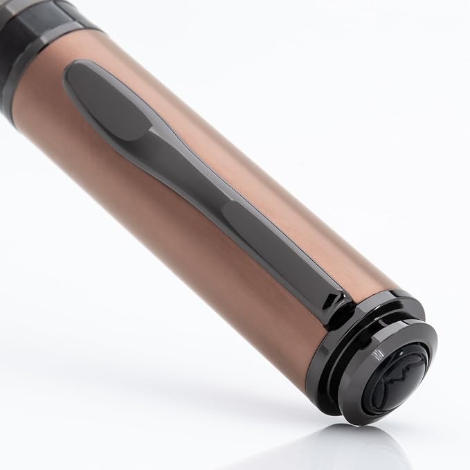 Monteverde Innova Formula M Fountain Pen, Bronze - Medium Nib, Premium PVD Coated Pen, Refillable, JoWo Stainless Steel Nib, Luxury Gift Box