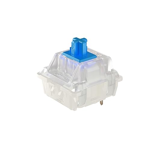 CHERRY MX2A RGB Blue Switch Kit, 36 Mechanical Keyboard Switches, for DIY, Hot Swap or Gaming Keyboard, Tactile Switch with Click (Clicky), Loud & Noticeable