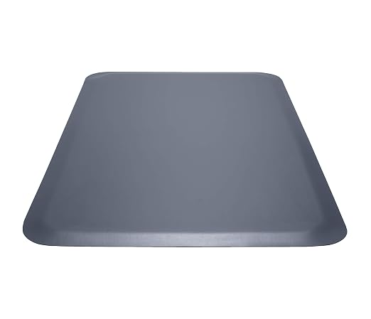 Guardian 44020350 Pro Top Indoor Anti-Fatique Floor Mat, Rubber, 2'x3', Grey