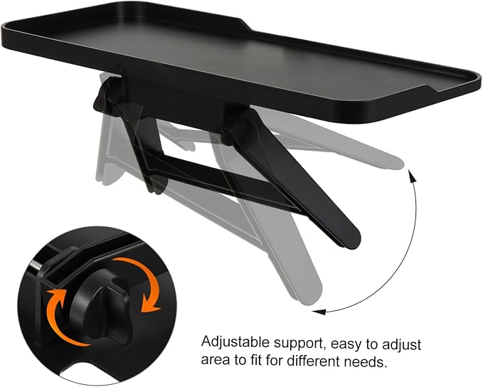 DOITOOL Computer Screen Shelf Monitor Top Shelf Mounts Stand Adjustable TV Platform Office Desk Partition Storage Box Stand Organizer