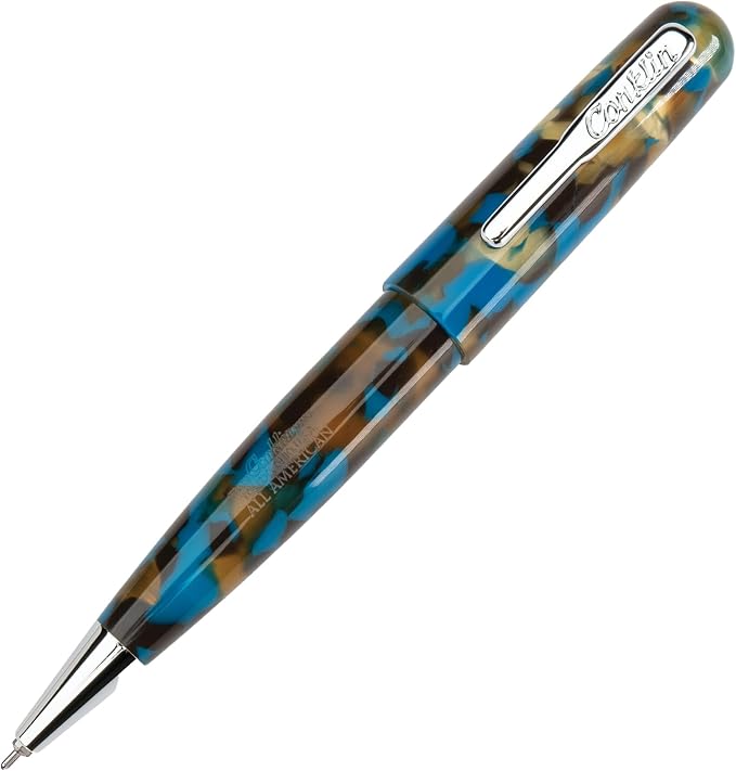 Conklin All American Gel Pen Southwest Turquoise | Luxury Gel Pen with Refillable Ink | Vibrant Design, Smooth Writing, Premium Quality